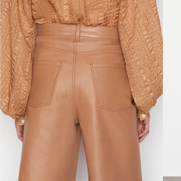 Frame leather Bermuda size 28 - Picture 3 of 7